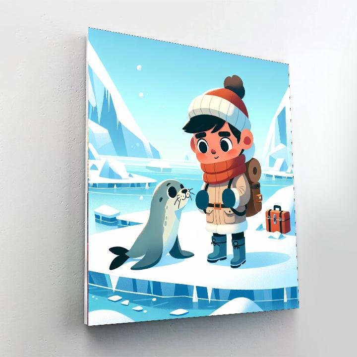 Arctic Adventure Voyage Paint By Numbers Art