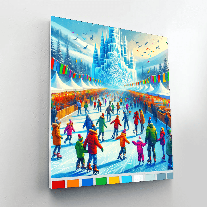 Winterlude DIY Paint By Numbers