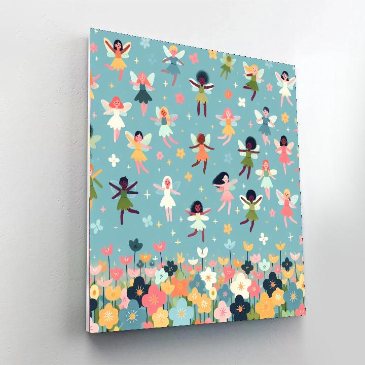 Fanciful Fairy Frolic Numbered Painting Kits