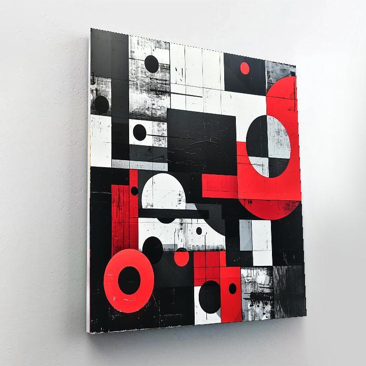 Banksy Inspired Chaos In Harmony  Paint By Number