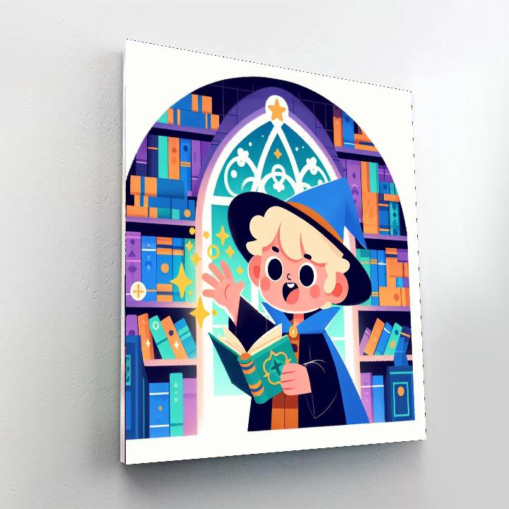 Wizard's Magical Academy Paint By Numbers Kits