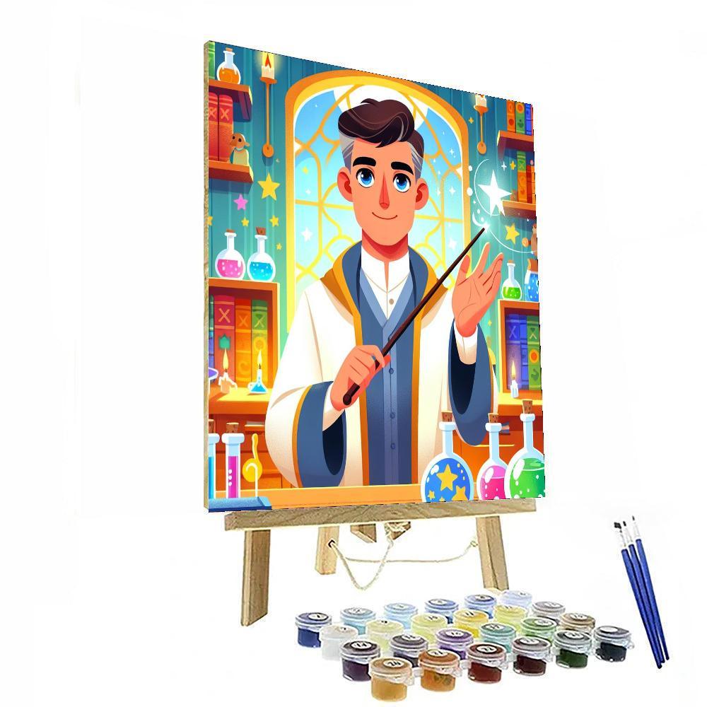 The Wonderful Wizard's World Painting Number Kit