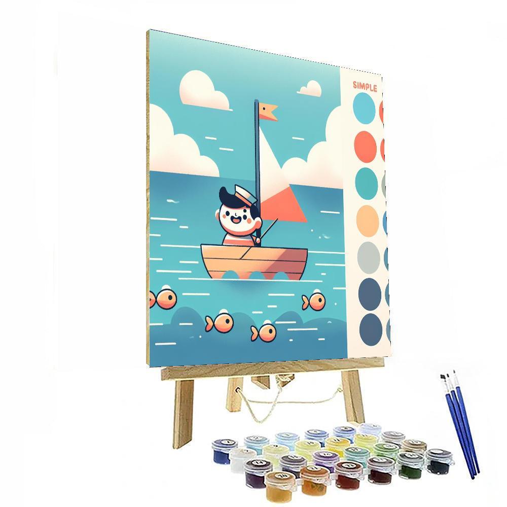 Sailing Adventure Quest Paint By Color