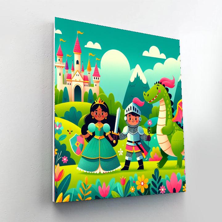 Adventure In Fairytale Land Paint By Number