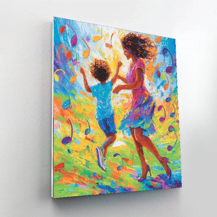 Mom's Musical Moments Painting Number Kit