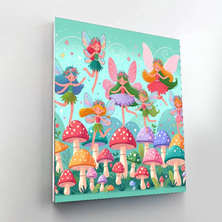 Dreamy Fairy Enclave Painting Number Kit