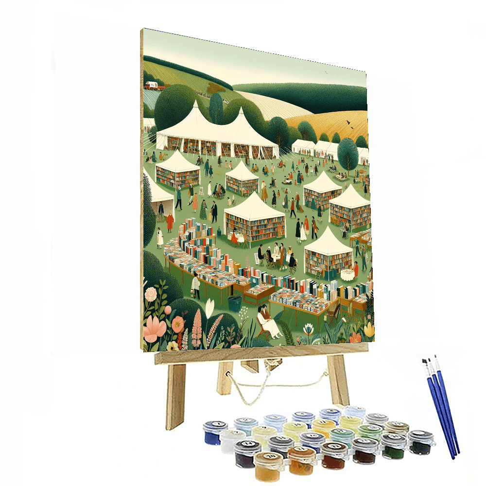 Hay Festival - Wales, Uk Painting Number Kit