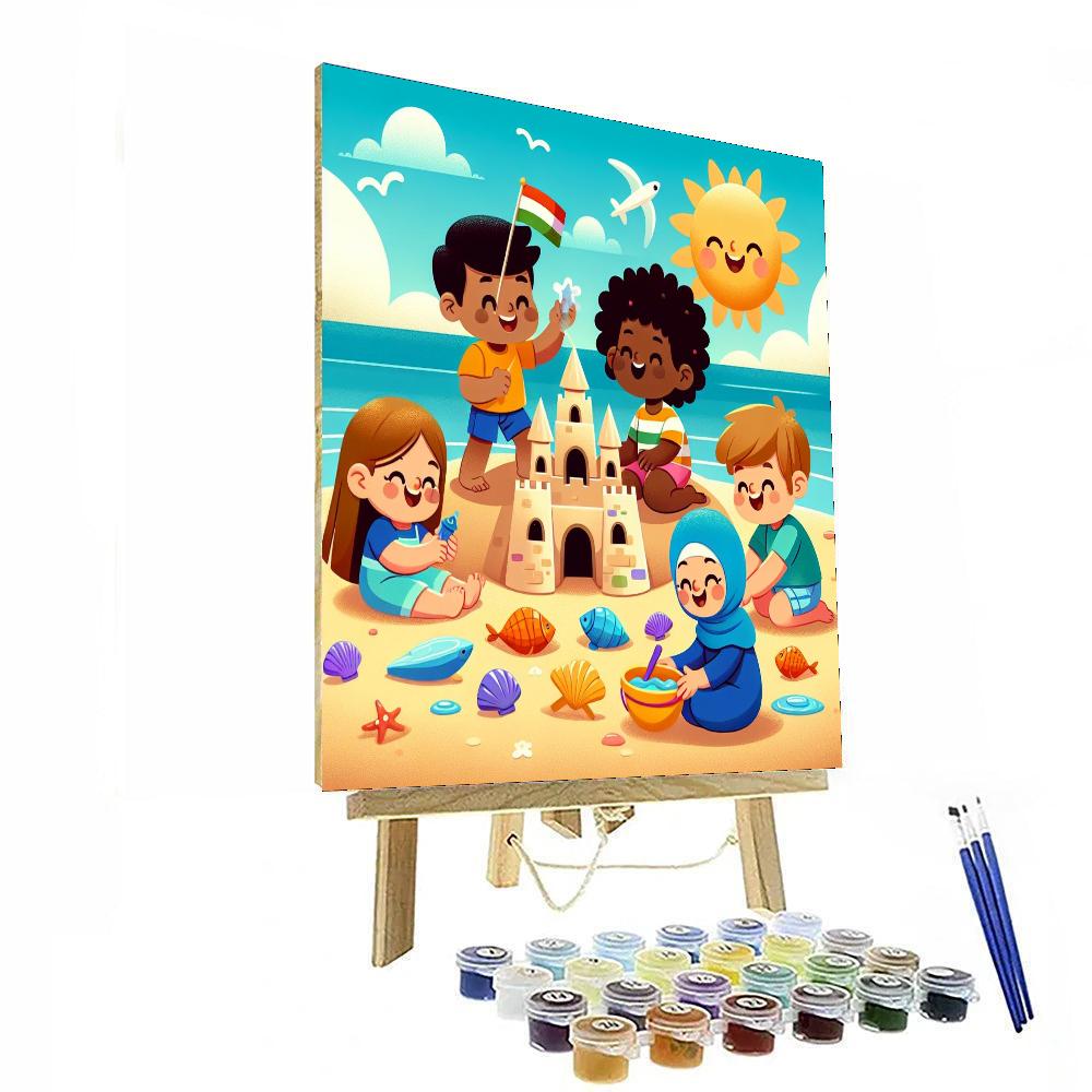Seaside Holiday Numbered Painting Kits
