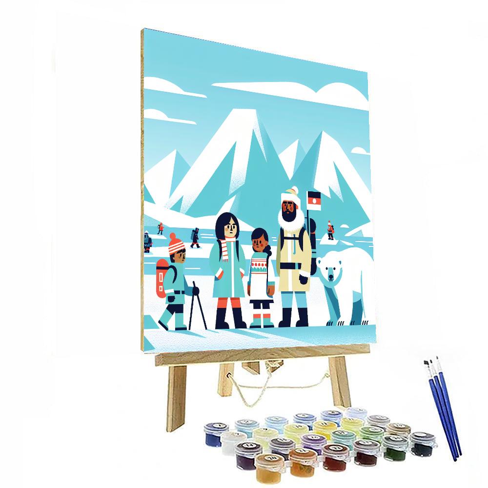 Artic Adventure Quest Numbered Painting Kits