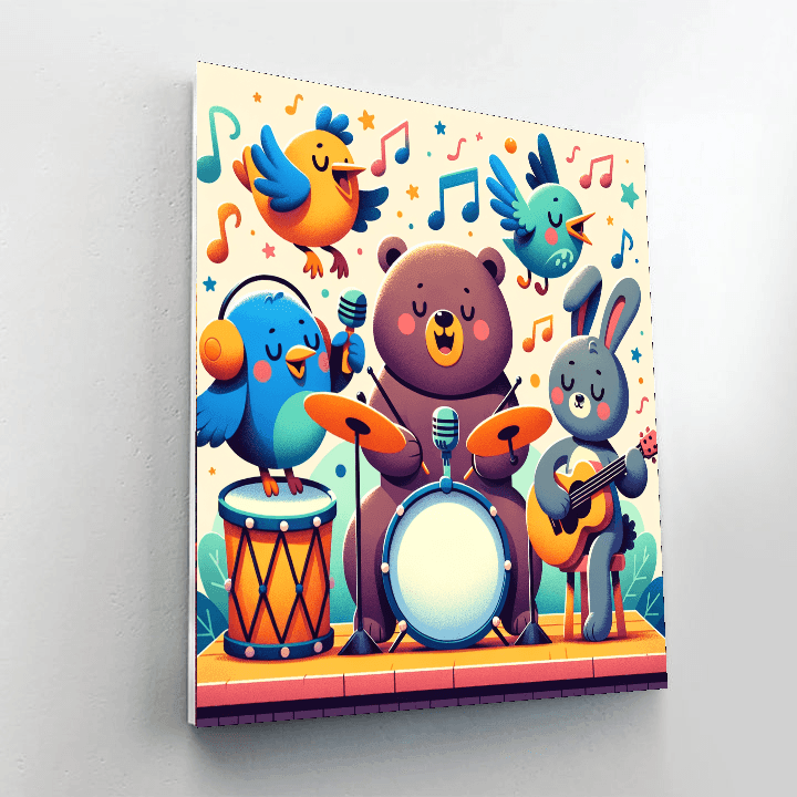 Magic Of Music Paint By Color