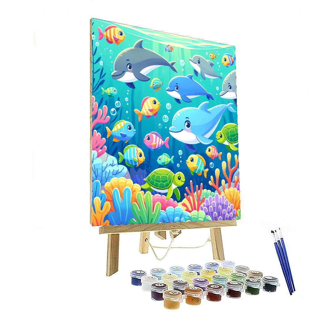 Playful Sea Adventures Numbered Painting Kits