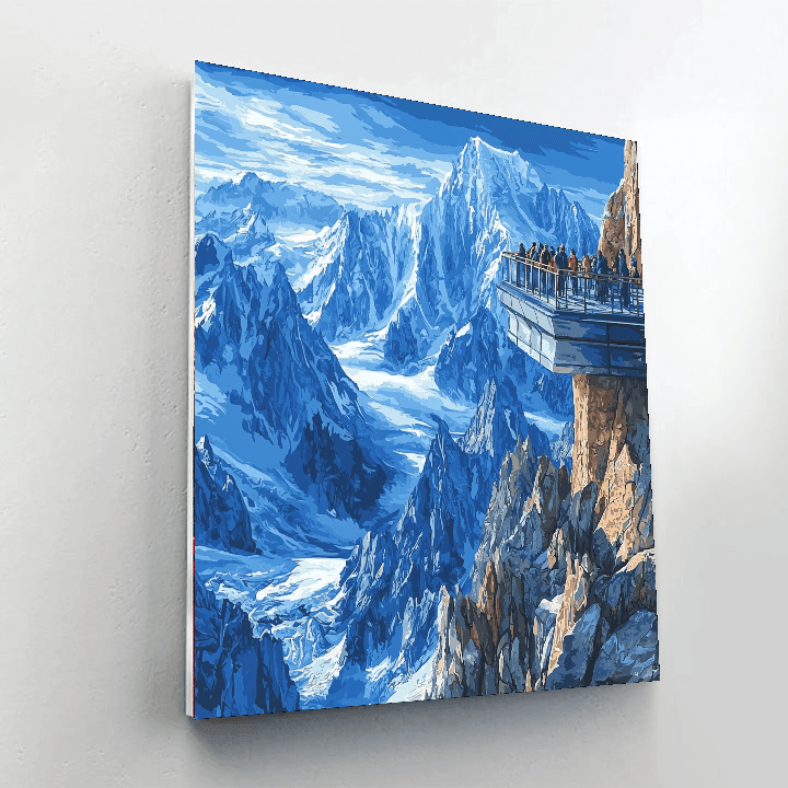 Aiguille Du Midi Paint By Numbers Kits