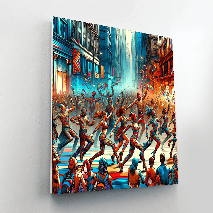 Aalborg Carnival - Denmark Painting By Numbers Kit