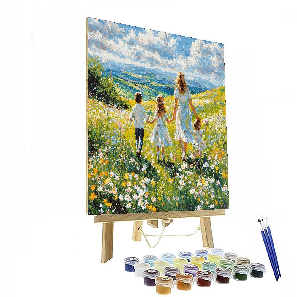 Mom's Sweet Garden Numbered Painting Kits