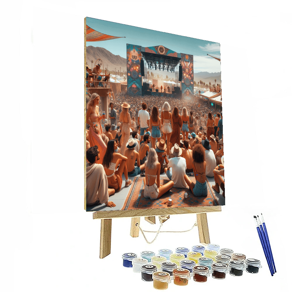 Coachella - California Paint By Numbers
