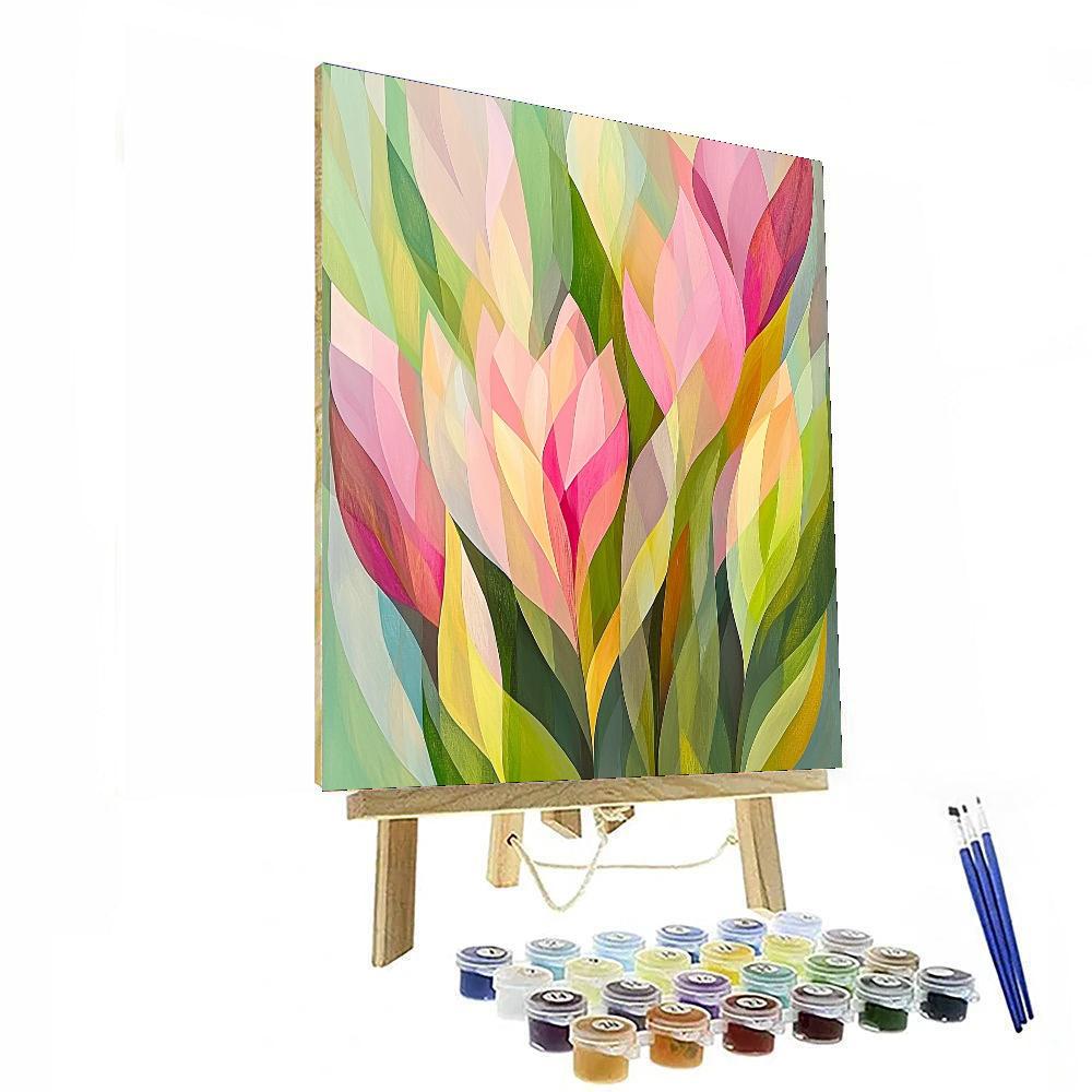 Paul Cézanne Inspired Spring Bloom Symphony  Paint By Numbers Kits