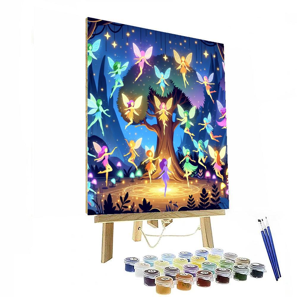 Fantasy Realm Of Fairies Paint By Numbers