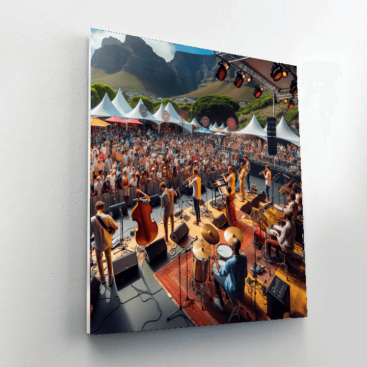 The International Jazz Festival - Cape Town, South Africa Paint By Numbers Kits