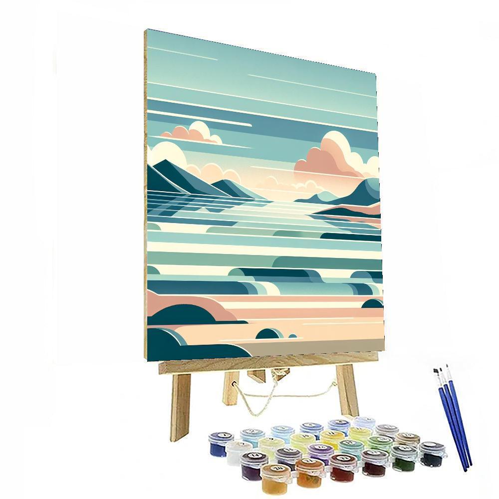 Serene Ocean Getaway Numbered Painting Kits