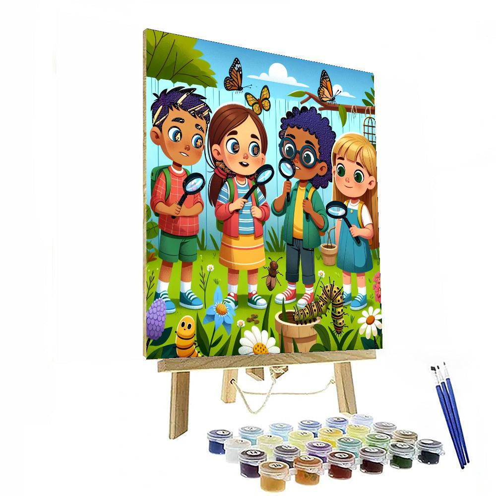 Backyard Nature Detectives Paint By Numbers