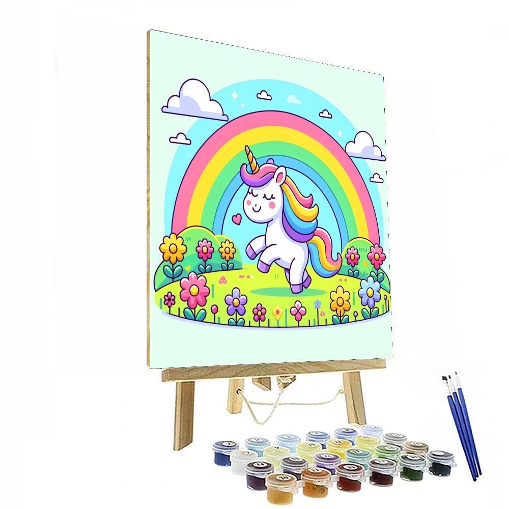 Dreamy Unicorn Meadows Paint By Number