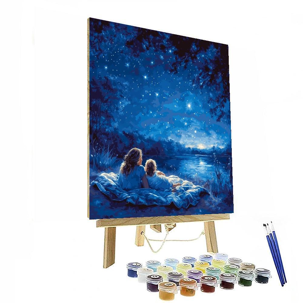 Laughter Under The Stars Painting By Numbers Kit