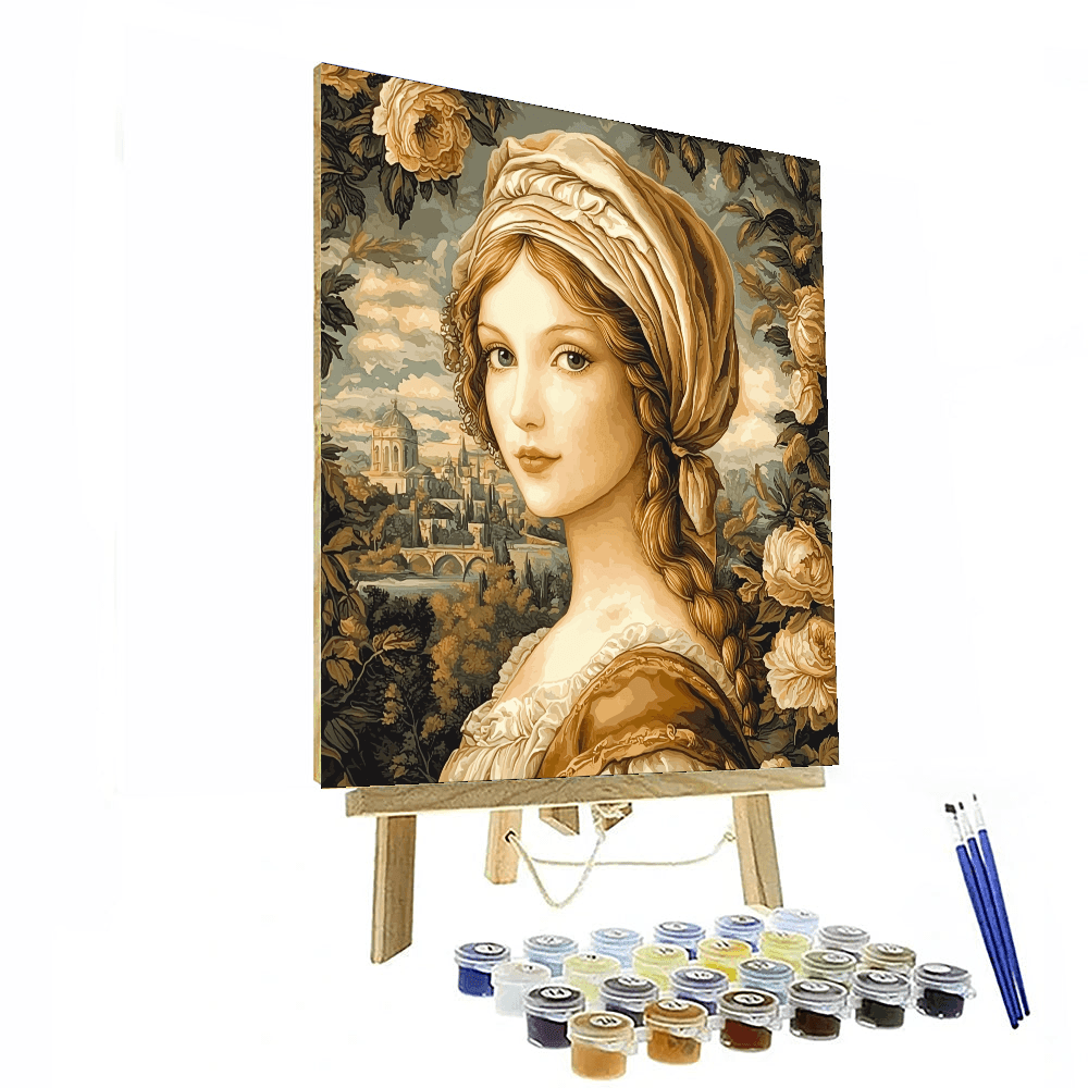 Leonardo Da Vinci Inspired Classical Elegance  Paint By Numbers