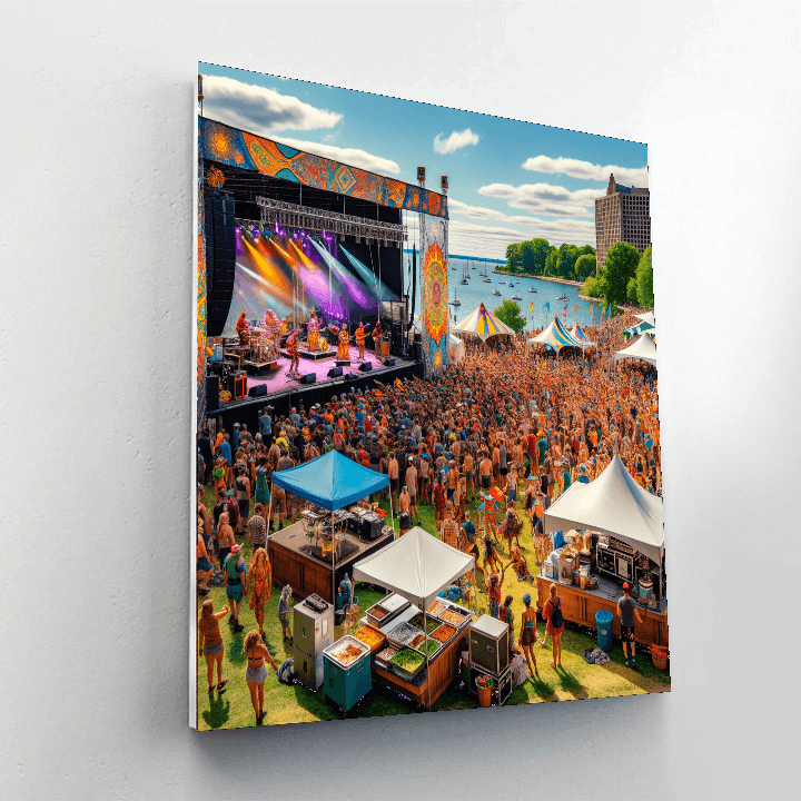 Summerfest - Milwaukee, Usa Paint By Number