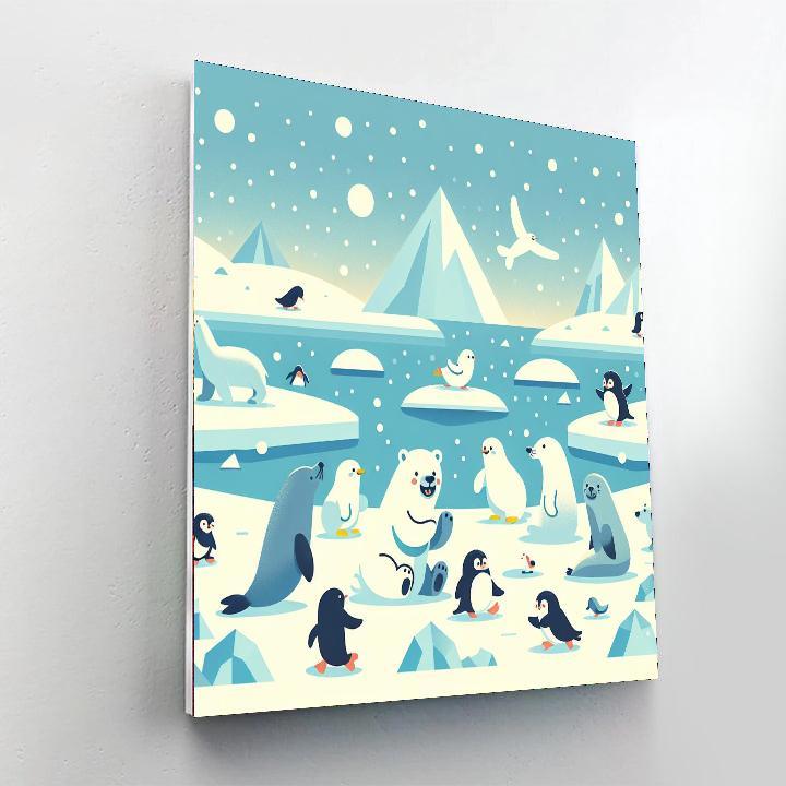 Exploration In The Arctic Paint By Number