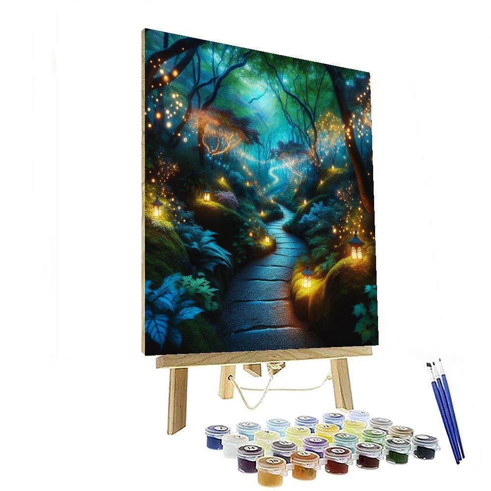 Enchanted Evening Walk Painting By Numbers Kit
