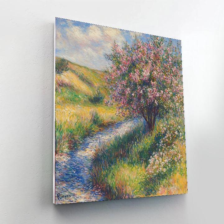 Pierre-Auguste Renoir Inspired Harmonious Spring Awakening  Paint By Numbers