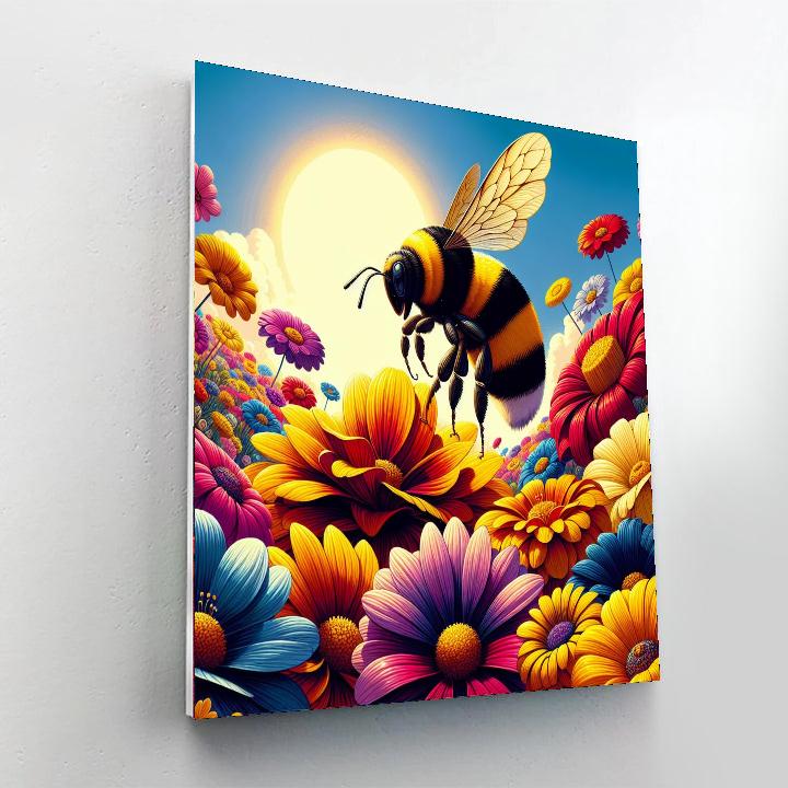 Busy Bumblebee Numbered Painting Kits
