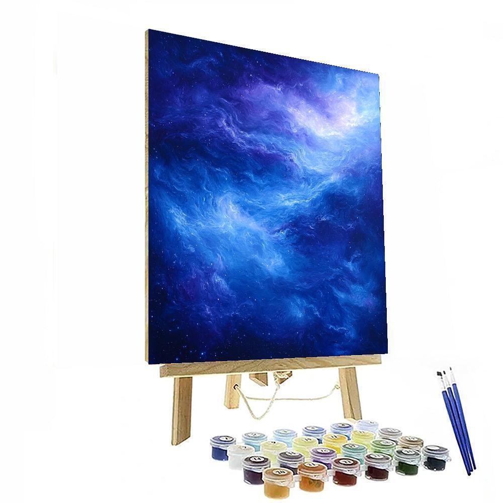 Mark Rothko Inspired Cosmic Drift  Painting By Numbers Kit