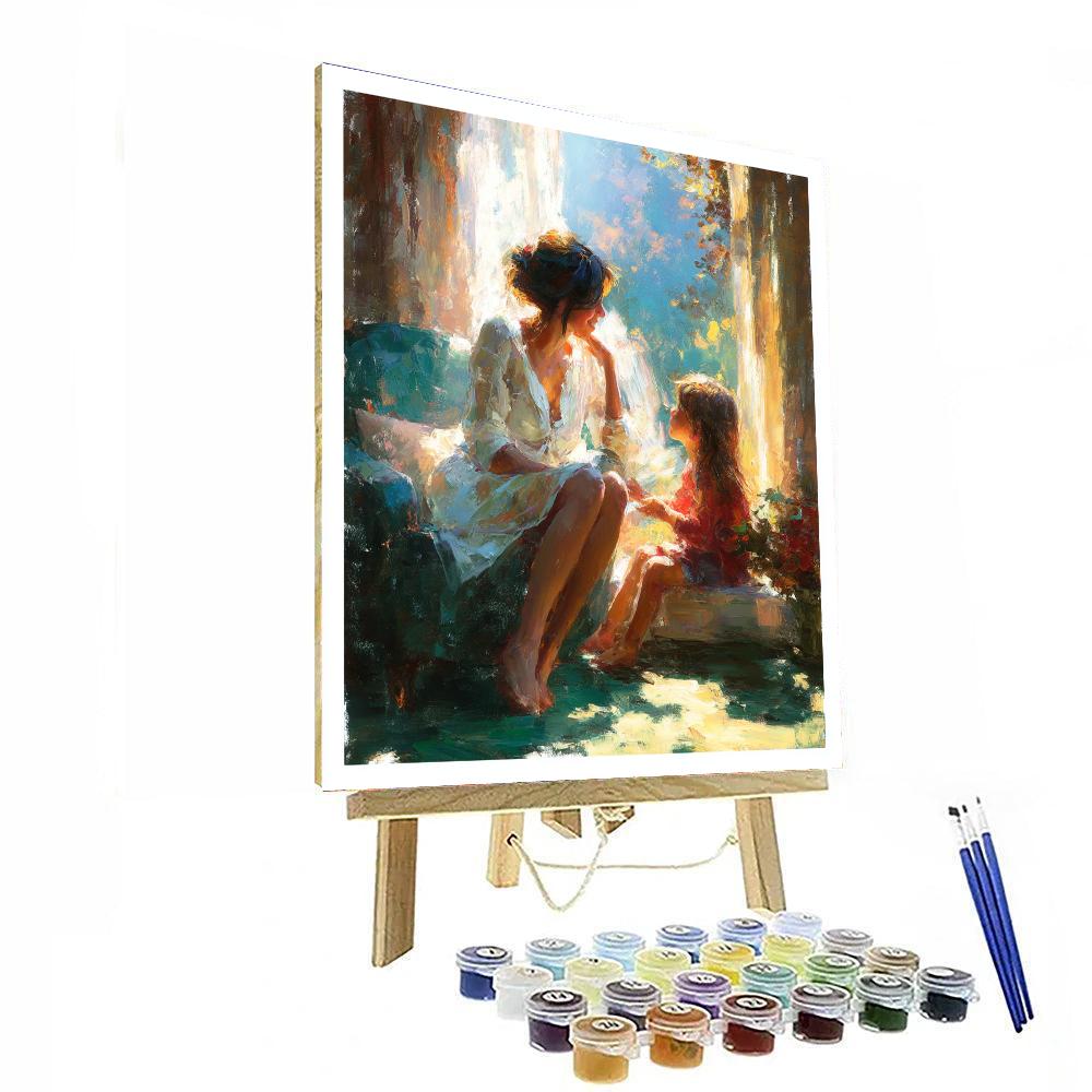 Mother's Morning Whisper Paint By Numbers Kits