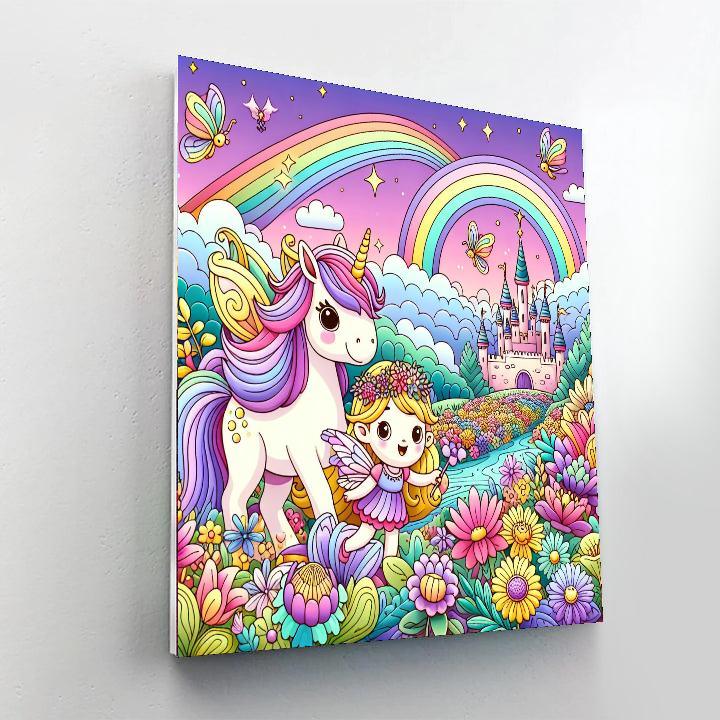 Magical Enchanted Realm DIY Paint By Numbers
