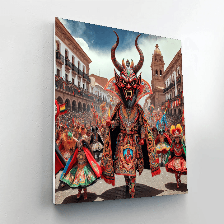 Carnaval De Oruro - Bolivia Paint By Numbers Kits