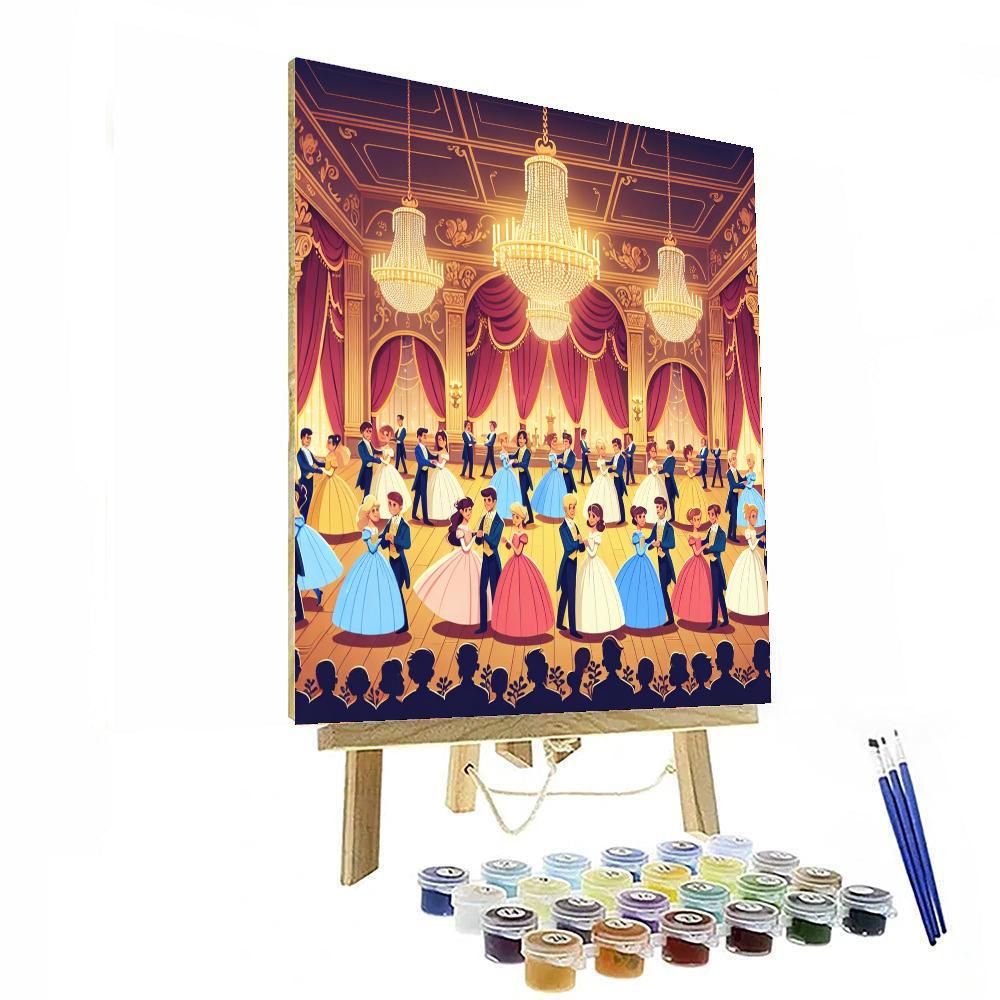 Princess Dreamland Ball Painting By Numbers Kit