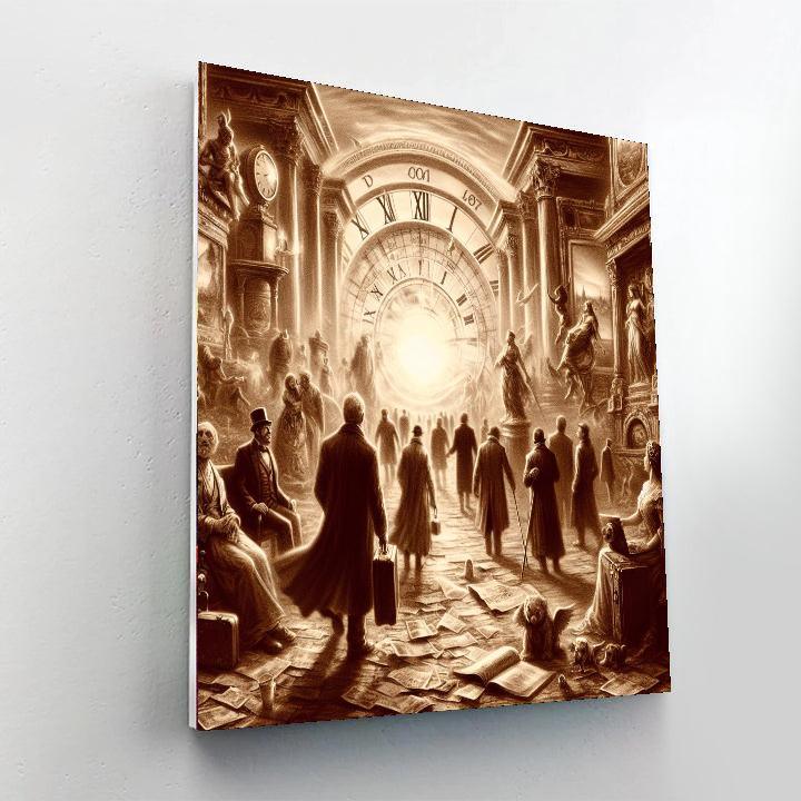Historic Time Traveler Paint By Color