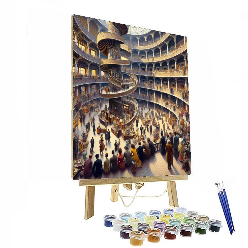 Guggenheim Festival - Spain Paint By Numbers Art
