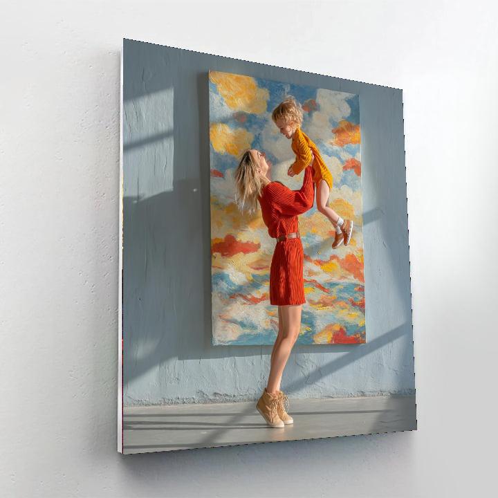 Dance Of Motherhood Numbered Painting Kits