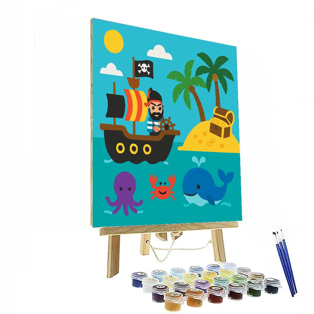 Imaginary Island Painting By Numbers Kit