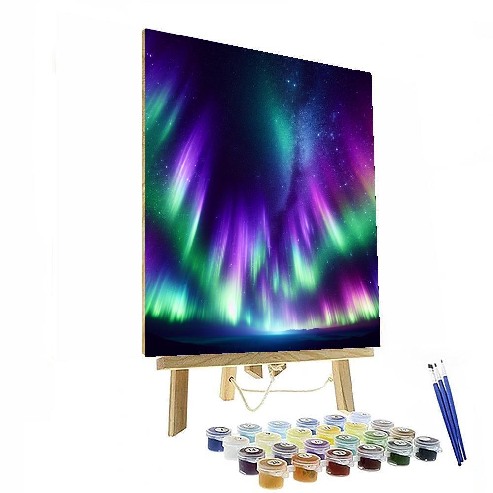 Northern Lights Extravaganza Paint By Numbers Kits