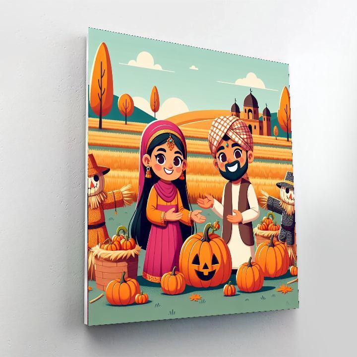 Harvest Festival Frolic Paint By Color