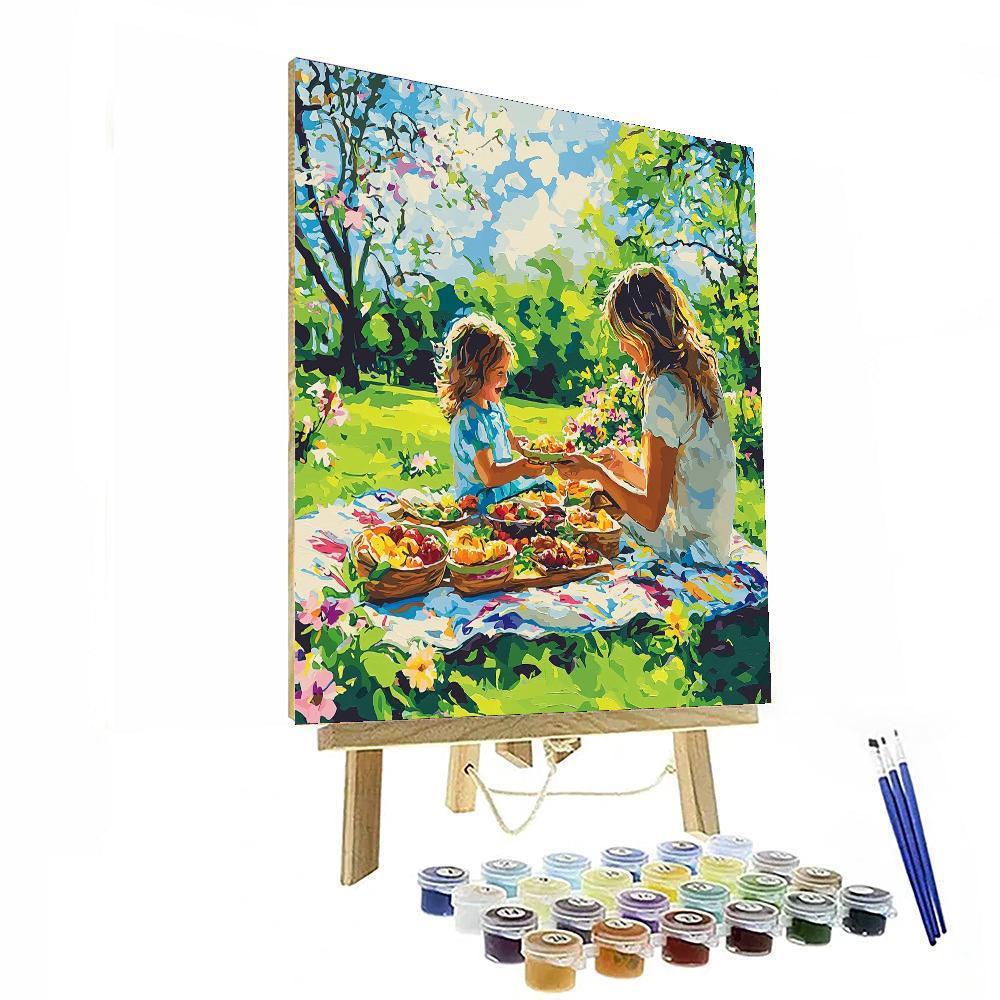 A Picnic Of Love Paint By Numbers Kits