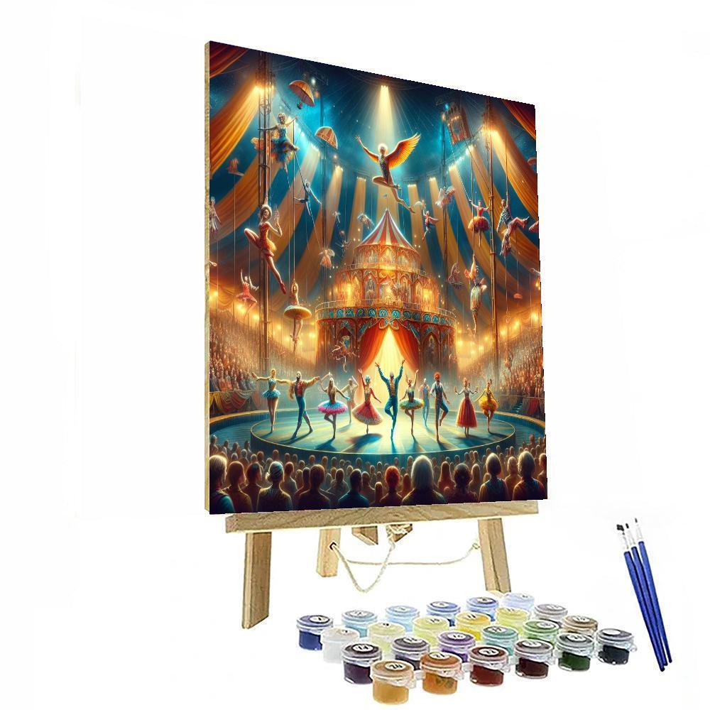 International Circus Festival Of Monte Carlo Paint By Numbers Kits