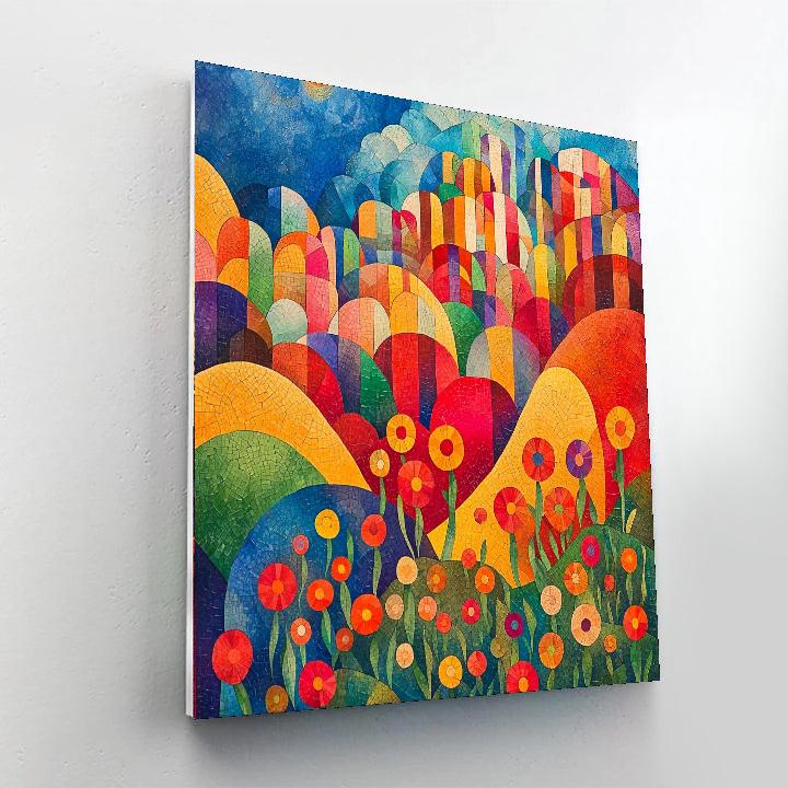 Paul Klee Inspired Expressions Of Color  Numbered Painting Kits