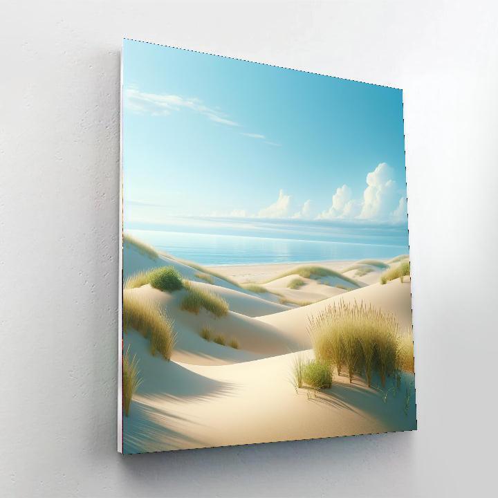 Coastal Dune Serenity DIY Paint By Numbers