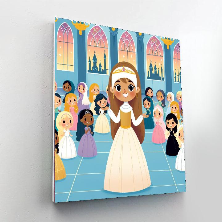 Princess Party Painting Number Kit