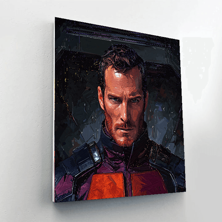 Michael Fassbender: The Intensity Of Versatility Paint By Numbers Kits