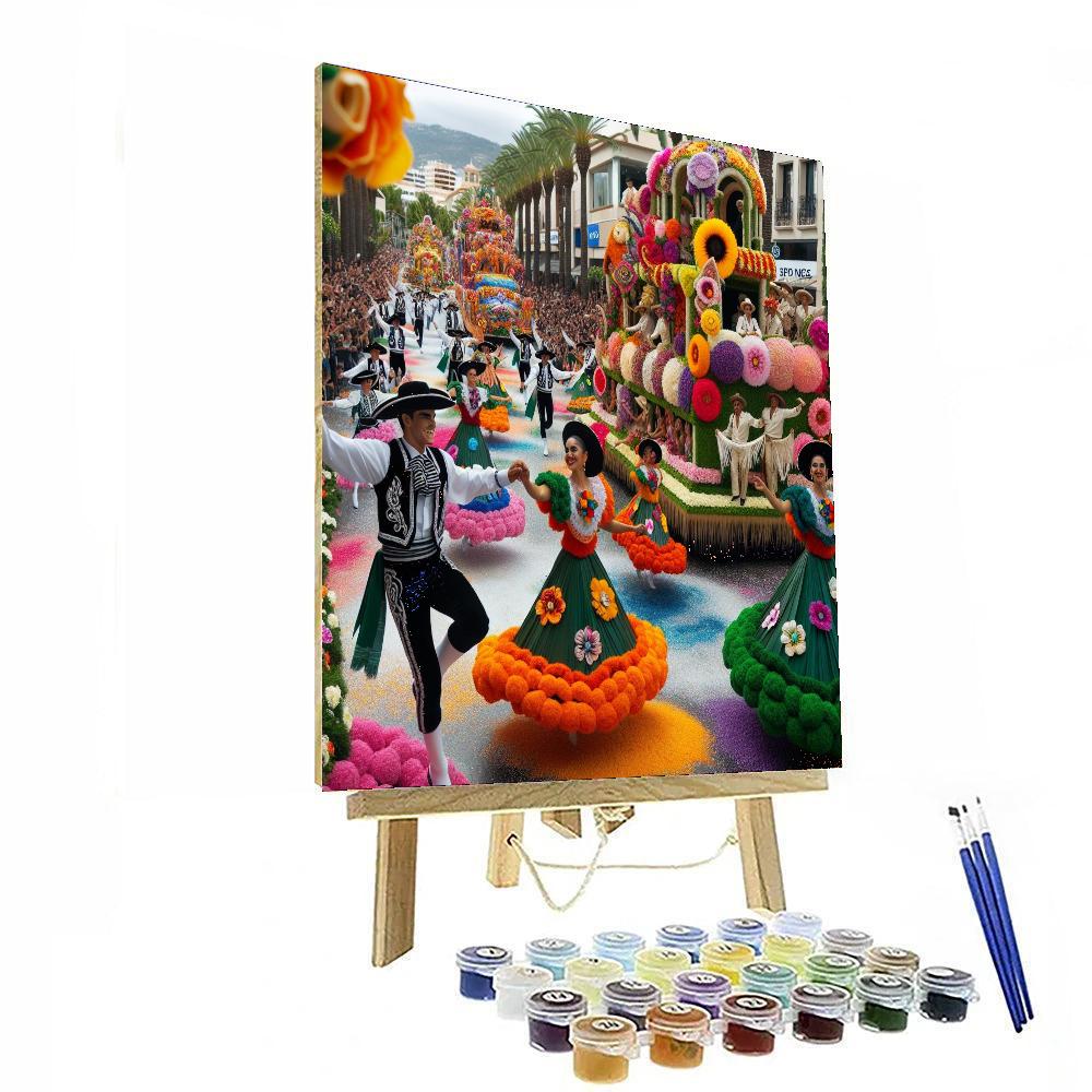 Festa De Flores Paint By Number